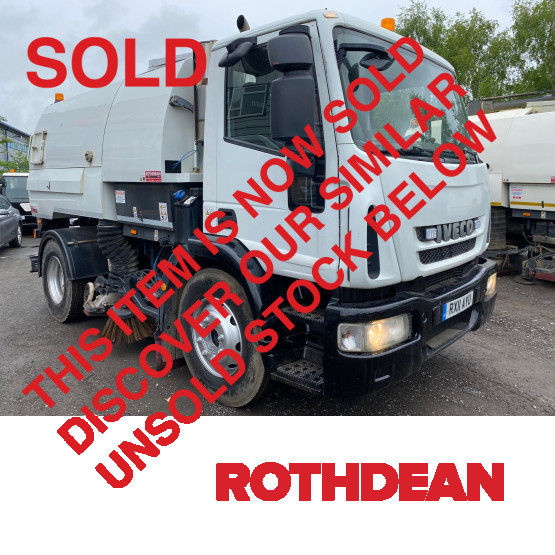 2011 IVECO 150E22EEV EUROCARGO ROAD SWEEPER in Truck Mounted Sweepers