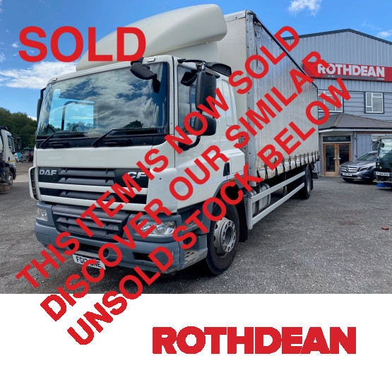 2012 DAF CF65-220 in Curtain Siders Rigid Vehicles