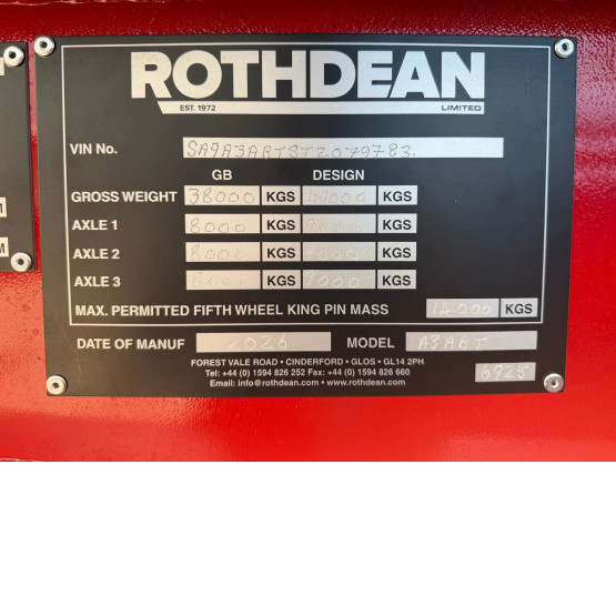 2026 Rothdean Steel Tipper in Tipper Trailers Trailers