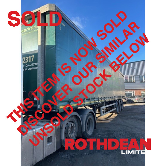 2016 SDC CURTAIN SIDED in Curtain Siders Trailers