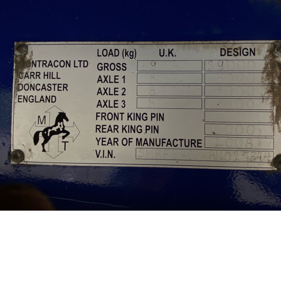 2008 Montracon FLAT in Flat Trailers Trailers