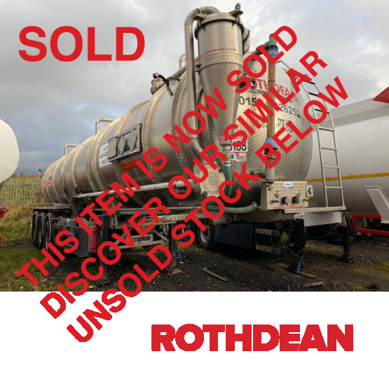 2015 Rothdean 304 3 LID DISC in Vacuum Tankers Trailers