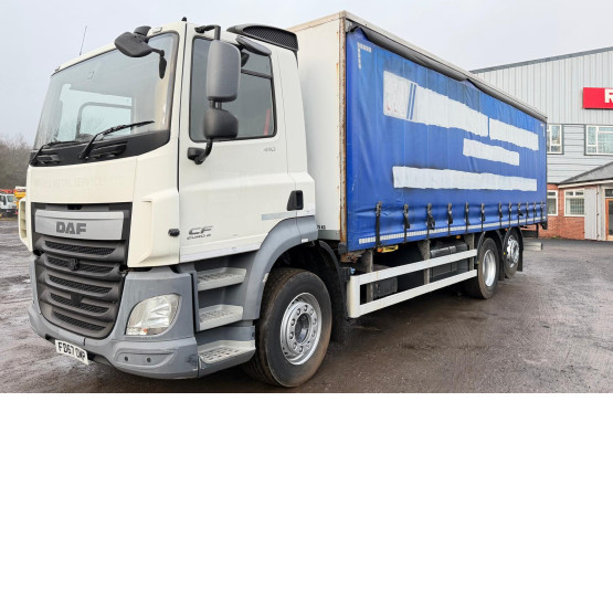 2018 DAF CF410 in Curtain Siders Rigid Vehicles