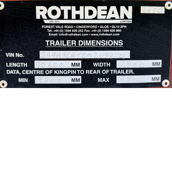 2021 Rothdean BULK TIPPER in Tipper Trailers Trailers