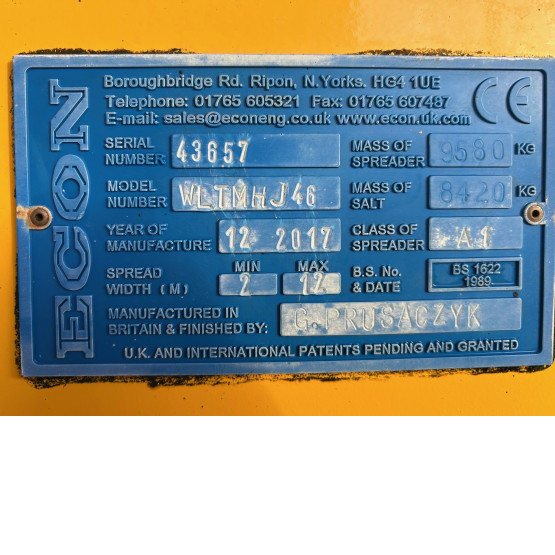 2017 MERCEDES 1824 BLUETEC 6 in Gritters