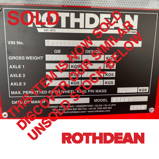 2021 Rothdean  in Tipper Trailers Trailers
