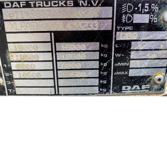2014 DAF LF55-220 EURO 6 ROAD SWEEPER in Truck Mounted Sweepers