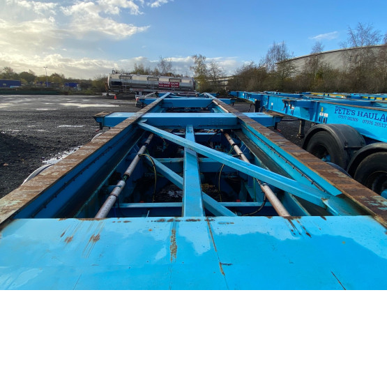 2008 MONTRACON SLIDING SKELETAL TRAILER in Skeletal Trailers Trailers