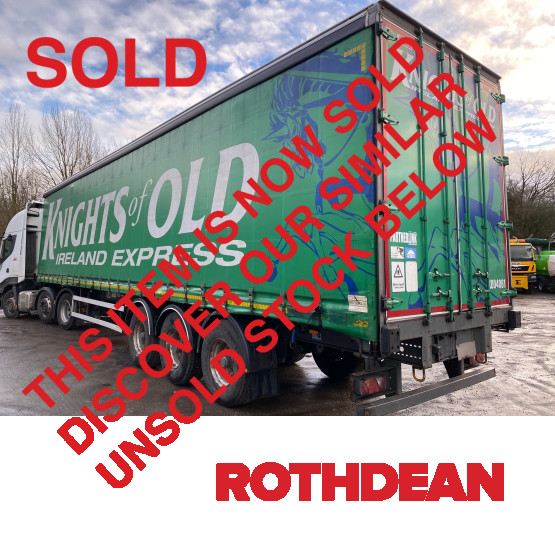 2016 SDC CURTAIN SIDER in Curtain Siders Trailers