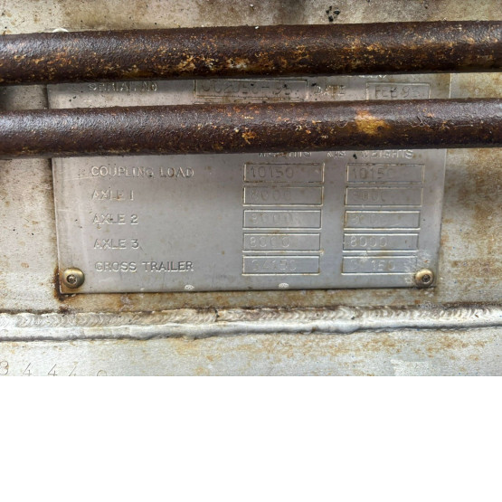 1995 Clayton  in Food & Chemical Tankers Trailers