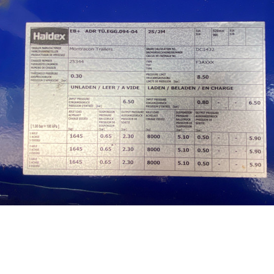 2008 Montracon FLAT in Flat Trailers Trailers