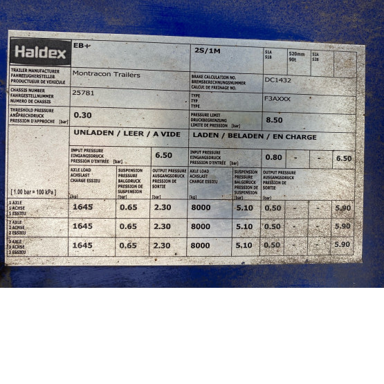 2009 Montracon FLAT TRAILER in Flat Trailers Trailers